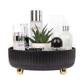 Anyoifax makeup organizer tray with 360-degree rotation for easy cosmetic access