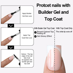 Anyos uñas francesas con punta blanca clásica, apariencia elegante para manicura casera.