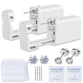 Anzero kit perforación de oreja desechable sin dolor para uso en casa