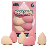AOA Studio Mochi sponge set-6-pack for versatile makeup blending
