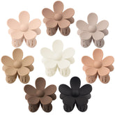 AOENJIE clip flor grande primer plano, sujeción firme para peinados con cabello grueso.