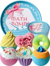 Bomba de baño Aofmee: set regalo de 6 piezas para sorprender