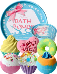 Bomba de baño Aofmee: set regalo de 6 piezas para sorprender
