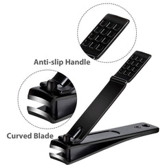 Aogeili large nail clipper comfortable grip for thicker nails.