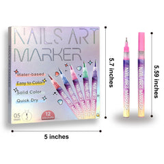 AOKELEON-diy-nail-pattern-designs ideal for dots, stripes, florals.
