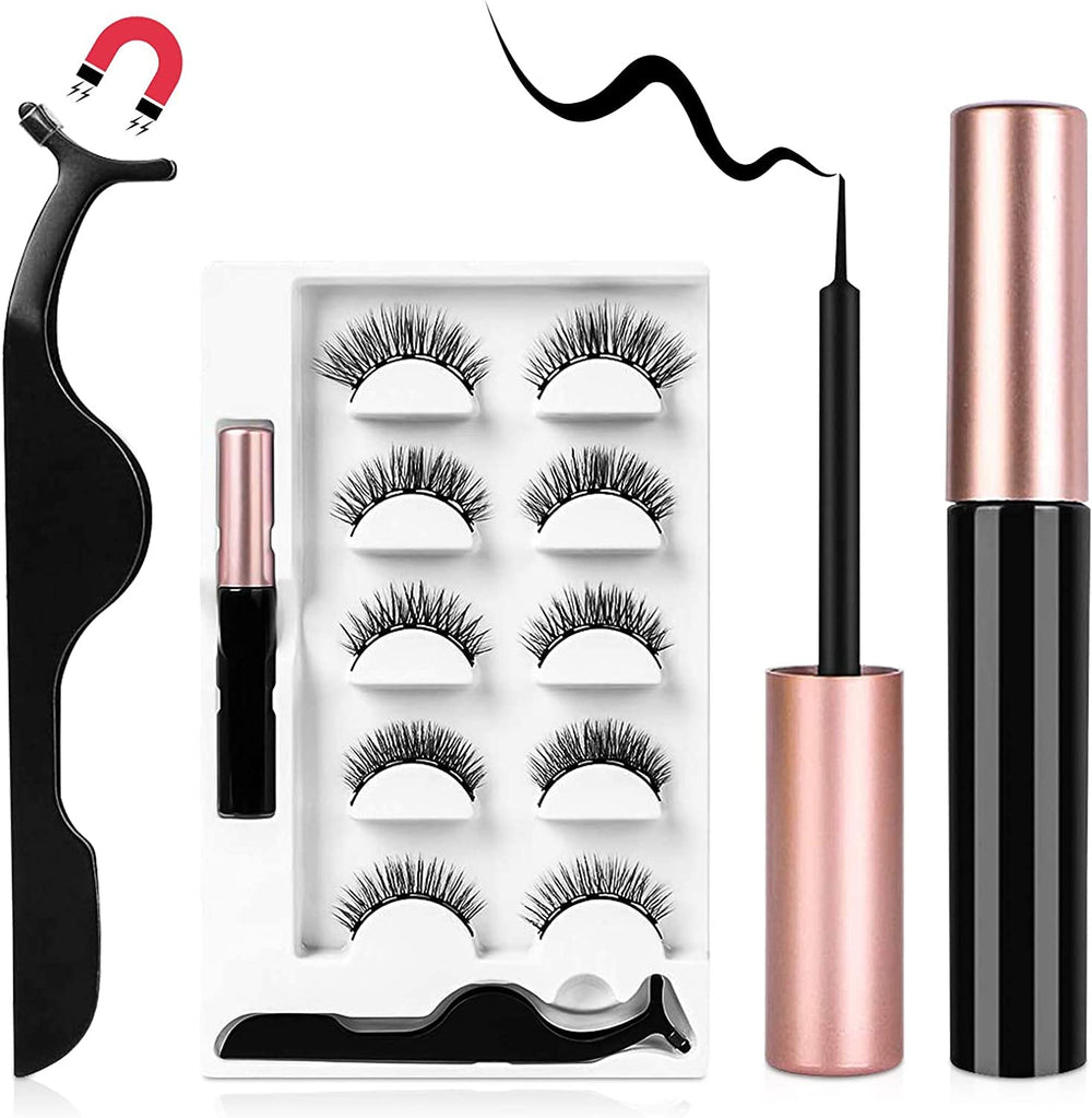 AOMIG packaging for magnetic eyelashes with eyeliner kit, ideal for gifting