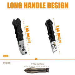 Aondos ingrown toenail clipper featuring a slanted blade for precise edge relief.