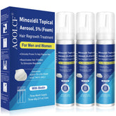 AOOLCF Minoxidil Foam al 5% en botella para uso diario en el cuero cabelludo