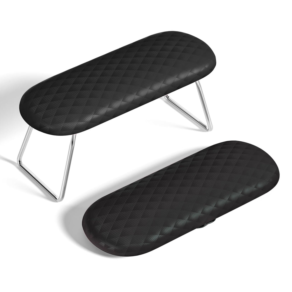 AORAEM Nail Arm Rest foldable leather for comfortable salon sessions