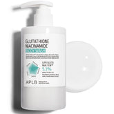 APLB Glutation Niacinamida Gel Ducha: botella con espuma suave para piel limpia