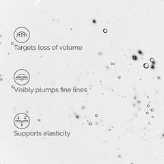 Aplicación en contorno de ojos con The Ordinary Volufiline para mayor volumen.