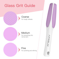 APRELM AprElm foot file medium grit detail for smooth exfoliation