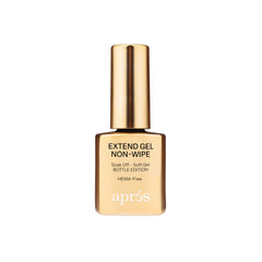 APRÉS Extend Gel Non-Wipe: botella con Brush-X para aplicación precisa y limpia.