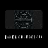APRÉS Gel-X Coffin: caja de tips naturales para un acabado suave y duradero.