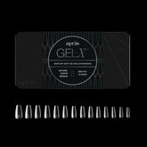 APRÉS Gel-X puntas naturales en caja, lista para aplicación rápida y suave.