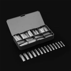 APRÉS Gel-X sculpted square extra-long tips for modern manicures.