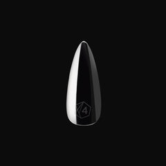 APRES Gel-X sculpted stiletto close-up highlights durable, long-lasting edges