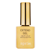 APRÉS Extend Gel gold bottle 15mL for Gel-X extensions.