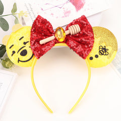 AQOKKA bow-detail headband adds glamour for day-long wear.