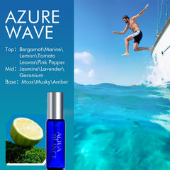 Aqua Blance Incense Grove bottle exudes primal charm.