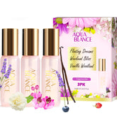 AQUA BLANCE Vanilla Woodland bottle for everyday elegance and warmth
