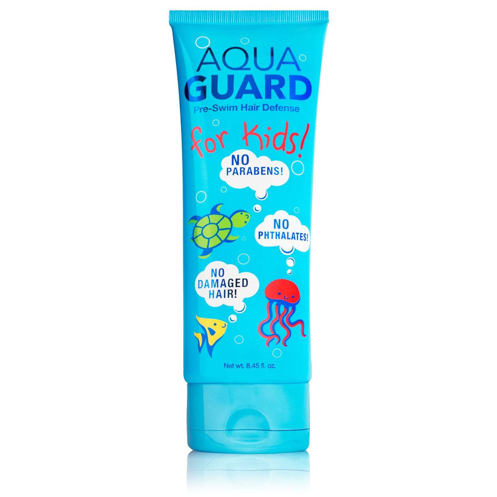 Aqua Guard defensa pre-natacion: protege el cabello de cloro antes de nadar.