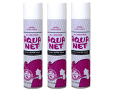 Aqua Net Profesional laca con fijación extra para peinados duraderos.