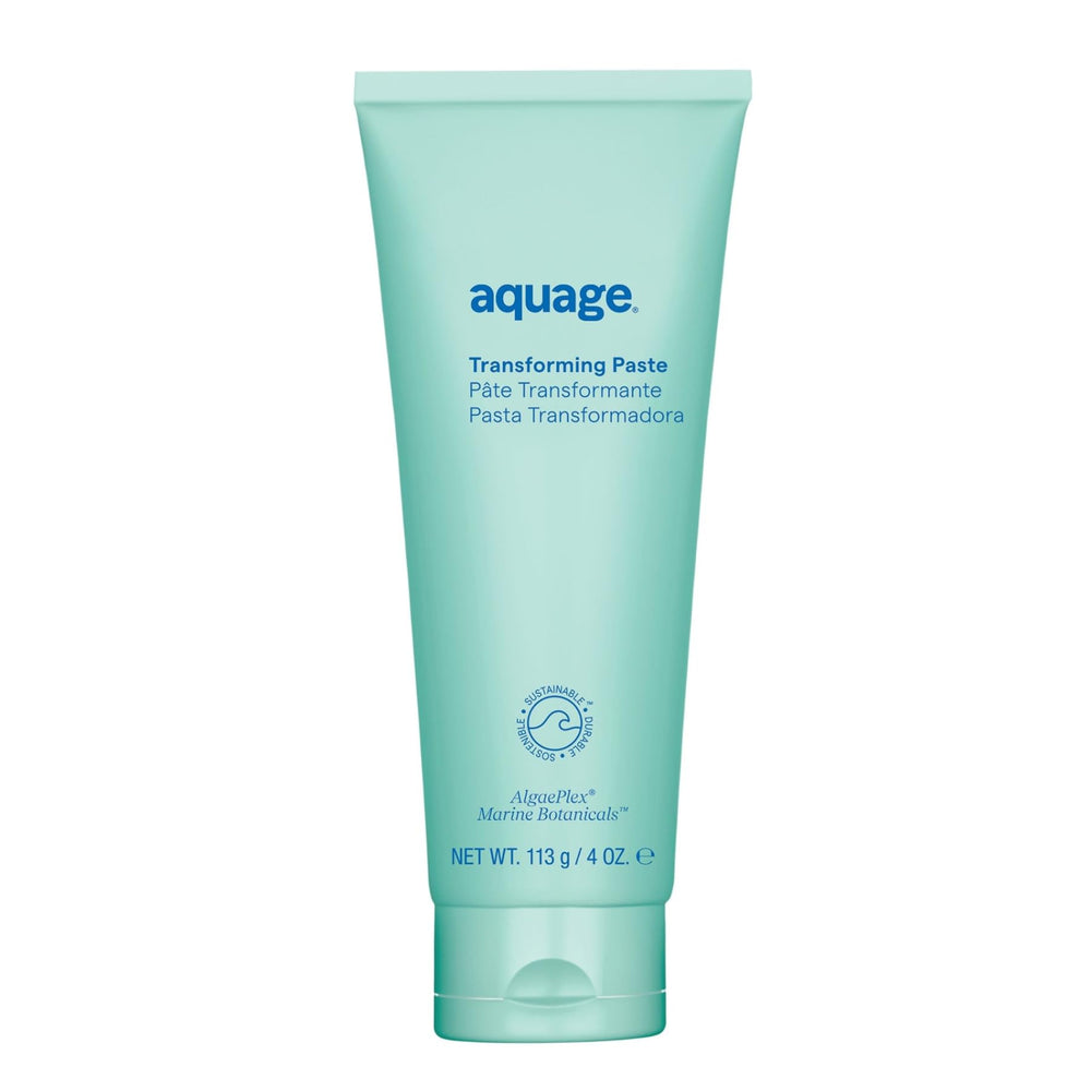 AQUAGE Transforming Paste front view for versatile, non-greasy hold.