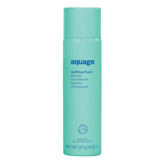 Aquage Uplifting Foam bottle with label for lightweight volume