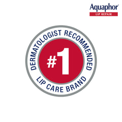 Creamy Aquaphor Lip Repair texture close-up showing rich hydration.