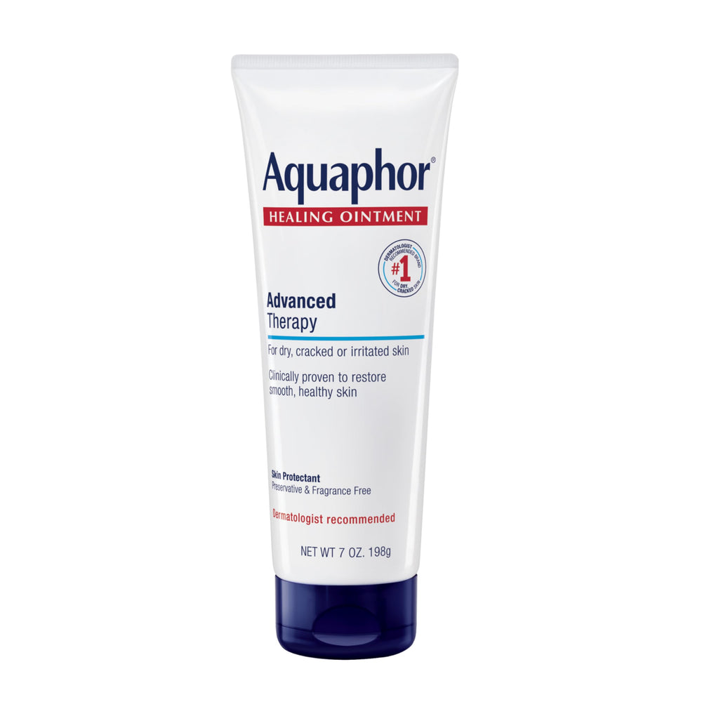 Aquaphor Healing Ointment en bote de 7 oz para piel seca.