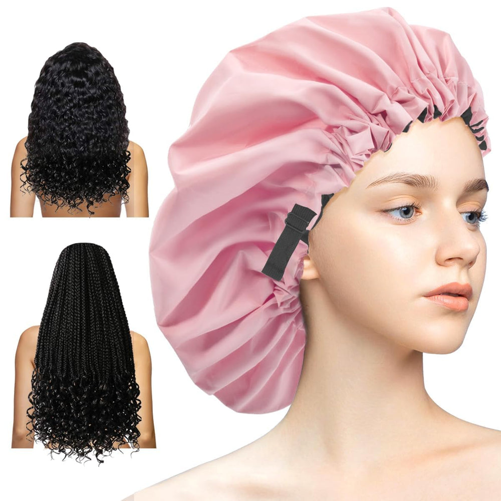 Gorra Aquior: vista general de ajuste cómodo para cabello largo.
