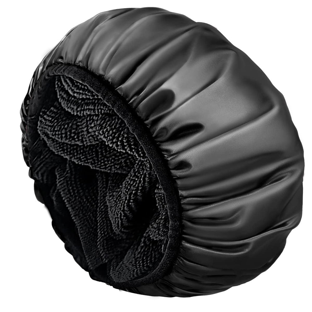 Gorro Aquior de ducha con 3 capas impermeables para cabello seco tras la ducha
