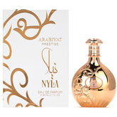 Arabiyat Nyla Eau de Parfum bottle front view for elegant daily wear.
