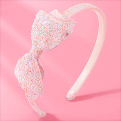 Diadema ARBEYOOU con lazo brillante, añade encanto a cualquier conjunto.