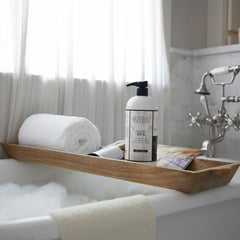 Archipelago Botanicals Milk Body Wash close-up texture reveals creamy lather and gentle cleansing.