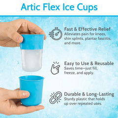 Arctic Flex roller in hand for facial massage