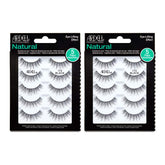Ardell 110 Black natural-look strip lashes for everyday enhancement