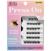 Ardell Active Pump'n underlash clusters setup for easy, mess-free wear.