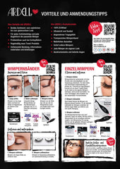 Ardell Demi Wispies Black reusable box storage, keep lashes neat between uses.