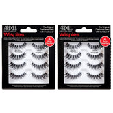 Ardell Demi Wispies true black lashes for a natural, voluminous look.