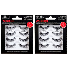 Ardell Demi Wispies true black lashes for a natural, voluminous look.