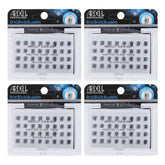 Ardell False Eyelashes Individual Trios Medium Black Pack for customizable lash looks.