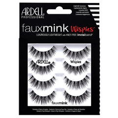 Ardell Faux Mink Wispies Multipack adds feathered length for natural, enhanced eyes.