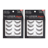 Ardell Faux Mink Wispies multipack front view for quick, everyday glam