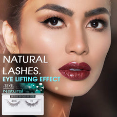 Ardell Lashes 172 soft tapered fibers close-up for gentle, balanced volume