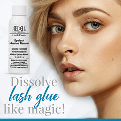 Ardell LashFree gel texture ready for controlled application during lash removal.