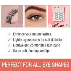 Ardell Naked Lashes 427 Center-length balance for natural lift.