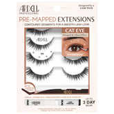 Ardell pre-mapped cat-eye lashes for precise placement and dramatic outer corners.