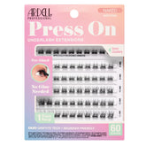 Ardell Press On Lashes Naked Natural clusters closeup shows subtle texture for natural look